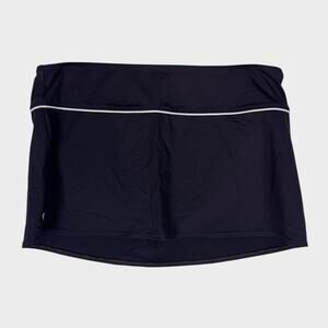 Ralph Lauren Black Medium Swim Skirt